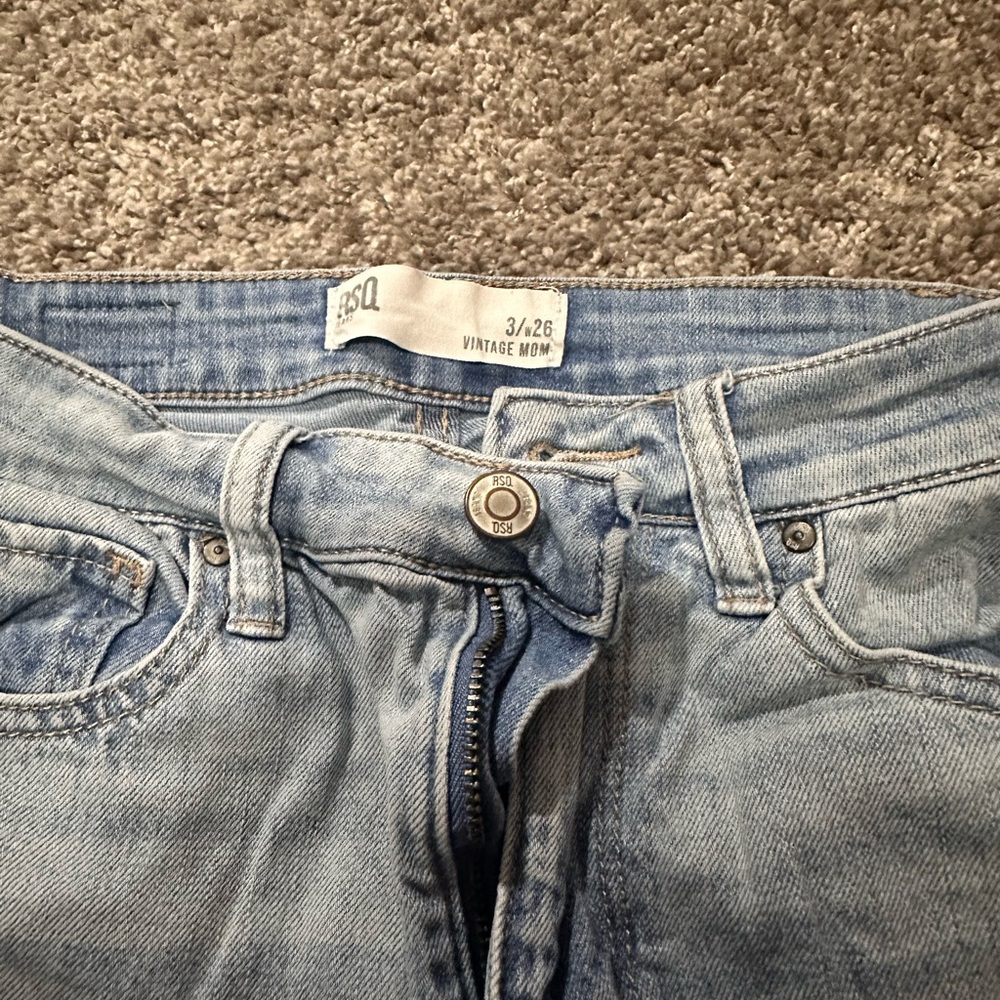 RSQ Light Blue Straight Leg Jeans